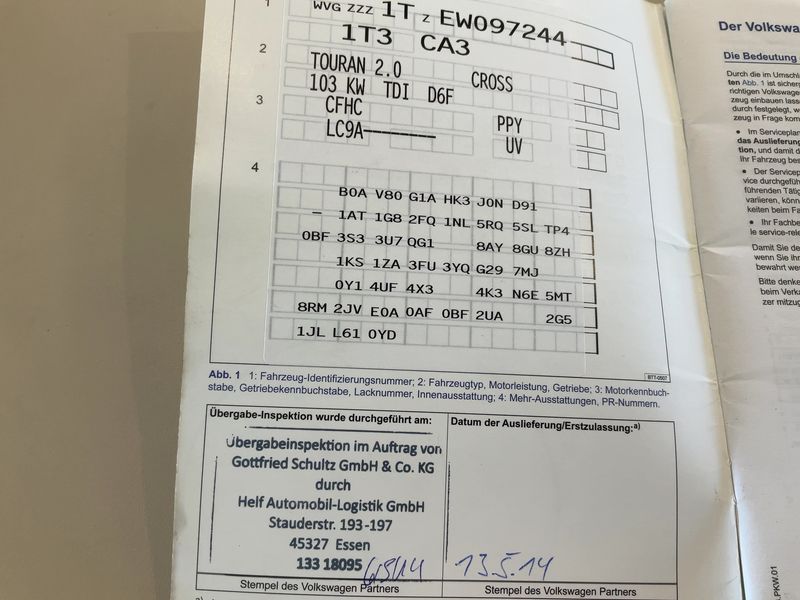 Volkswagen Touran 2.0 TDI CrossTouran 2014 – снимка 23