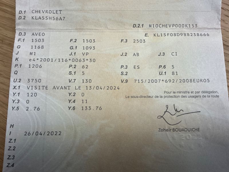 Chevrolet Aveo 1.2 Basis 2011 – снимка 5