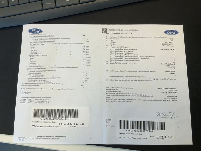 Ford Transit 1.5 TDCi Trend 2021 – снимка 21