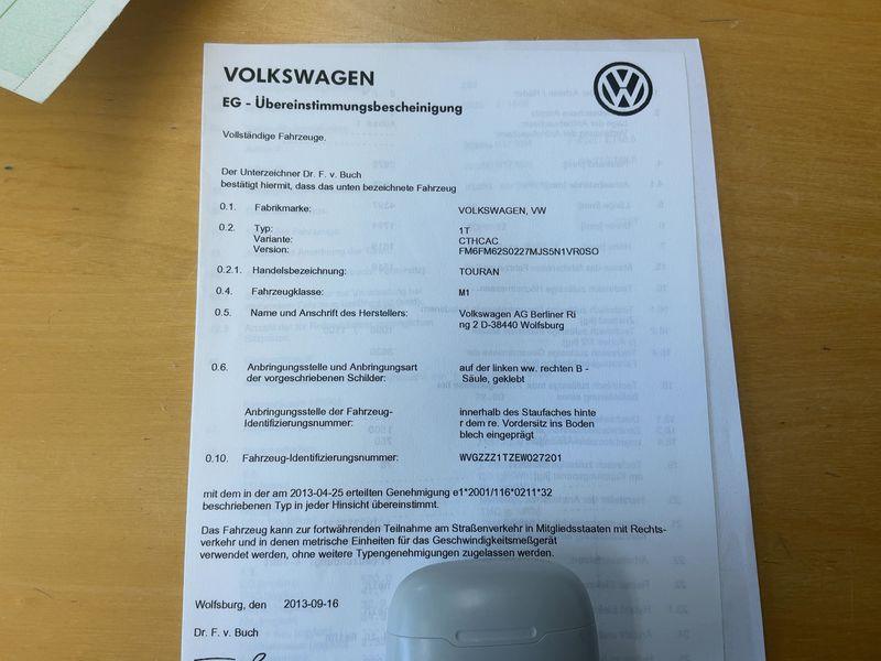 Volkswagen Touran 1.4 TSI Life 2013 – снимка 21