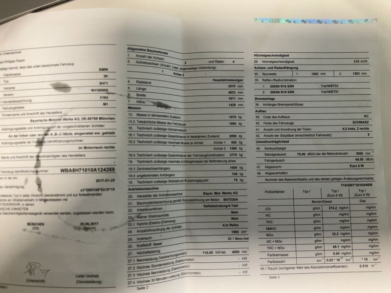 BMW 3er 318d Advantage 2017 – снимка 16