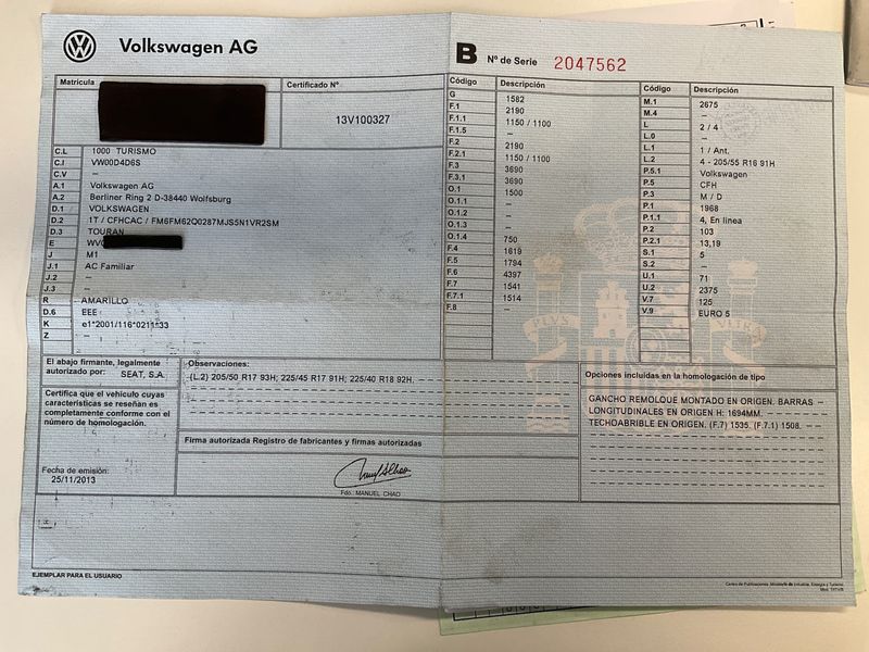 Volkswagen Touran 2.0 TDI Advance BlueMotion Tech 2014 – снимка 21