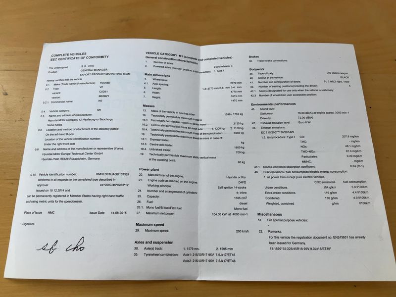 Hyundai i40 1.7 CRDi Premium Blue 2015 – снимка 22