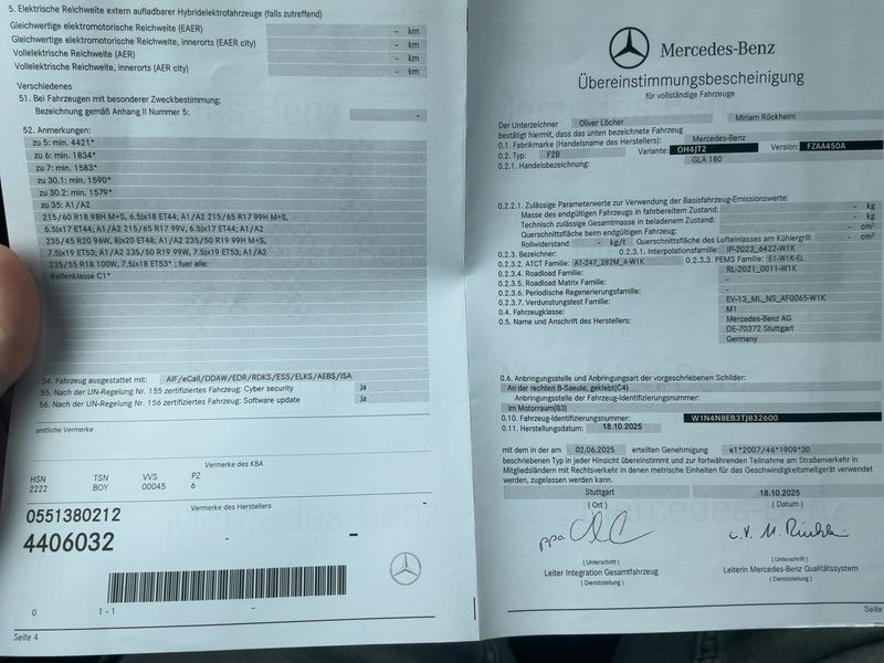Mercedes-Benz GLA-Klasse GLA 180 Mild-Hybrid 2025 – снимка 21