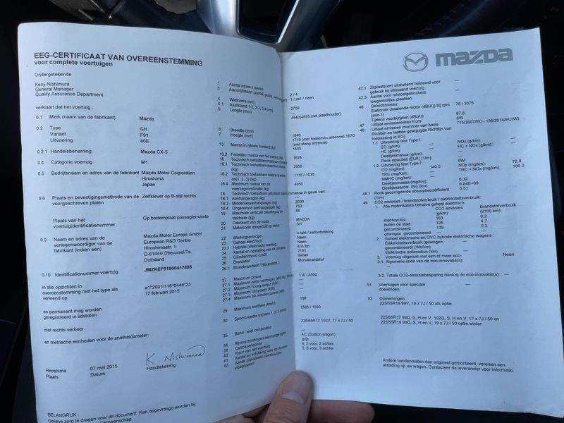 Mazda CX-5 2.2 Turbodiesel Attraction 2WD 2015 – снимка 21