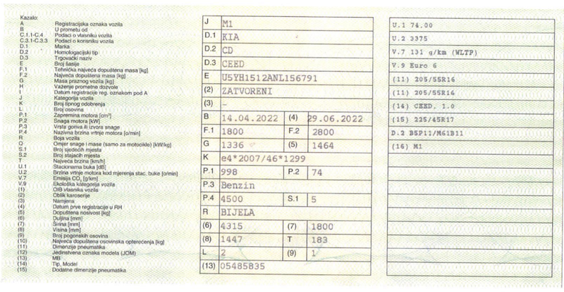 Kia cee'd 1.0 TGDI Edition 7 2022 – снимка 15