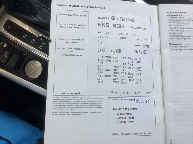 Audi A4 2.0 TDI S line Sportpaket plus 2015 – снимка 23