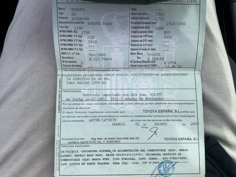 Toyota RAV 4 1.8 Luna 2004 – снимка 21
