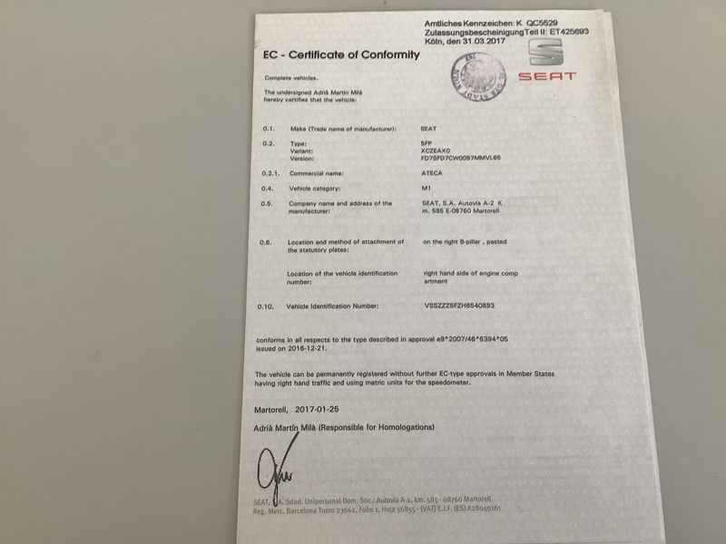 Seat Ateca 1.4 TSI ACT Xcellence 2017 – снимка 21