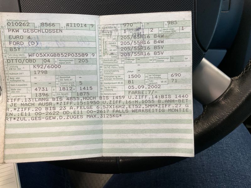 Ford Mondeo 1.8 Ghia 2002 – снимка 5