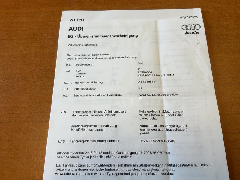 Audi A3 Sportback 2.0 TDI quattro Ambition 2013 – снимка 22