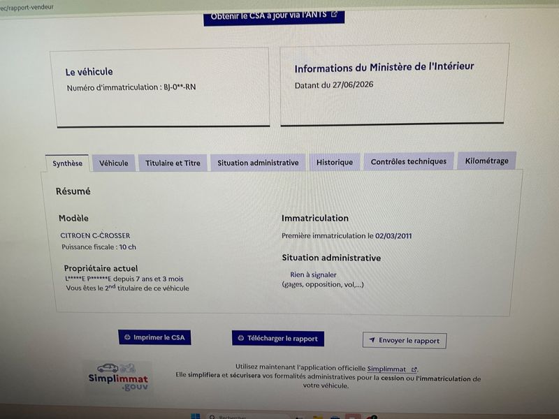 Citroen C-Crosser 2.2 HDi Exclusive 2011 – снимка 6