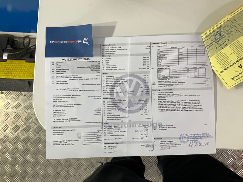 Volkswagen T6 Transporter 2.0 TDI Kasten 4Motion 2018 – снимка 21