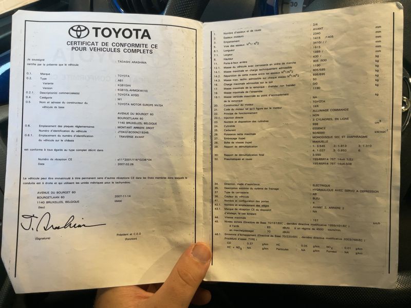 Toyota Aygo 1.0 2007 – снимка 21