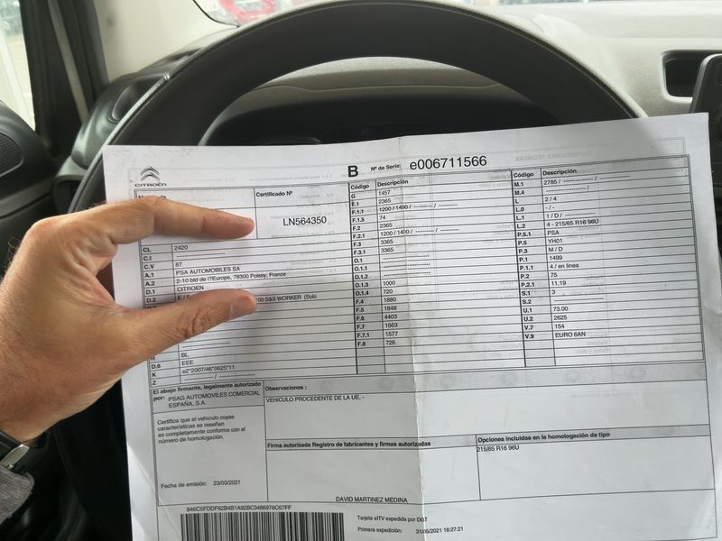 Citroen Berlingo 1.5 Blue-HDi Worker M 2021 – снимка 21