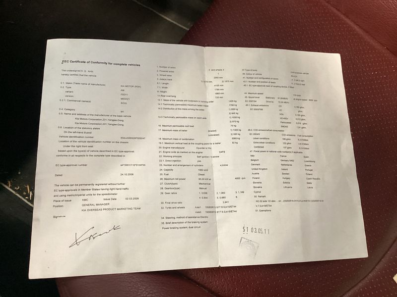 Kia Soul 1.6 CRDi Active 2009 – снимка 6