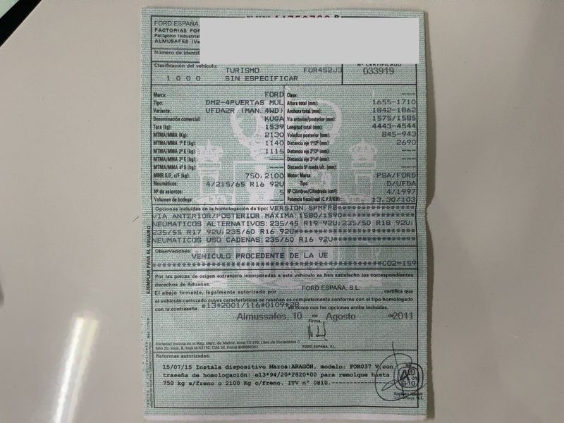 Ford Kuga 2.0 TDCi Trend 2011 – снимка 21