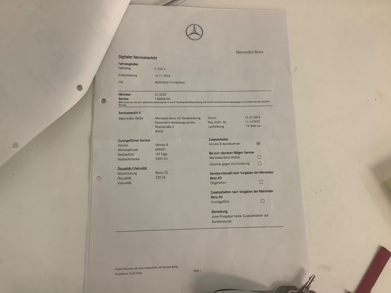 Mercedes-Benz C-Klasse C 220 d T AMG Line 2018 – снимка 21