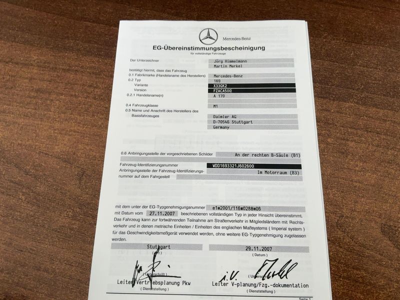 Mercedes-Benz A-Klasse A 170 Elegance 2008 – снимка 22