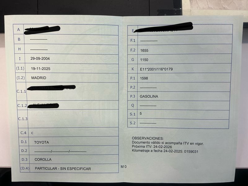 Toyota Corolla 1.6 Compact 2004 – снимка 5