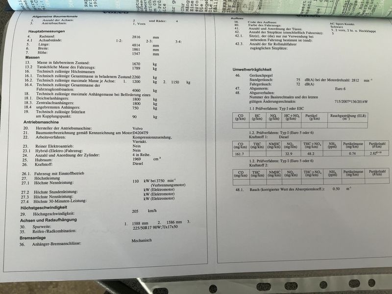 Volvo V70 2.0 D3 Linje Svart 2016 – снимка 22