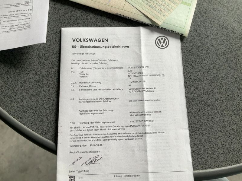 Volkswagen T6 Transporter 2.0 TDI Kasten EcoProfi 2017 – снимка 21