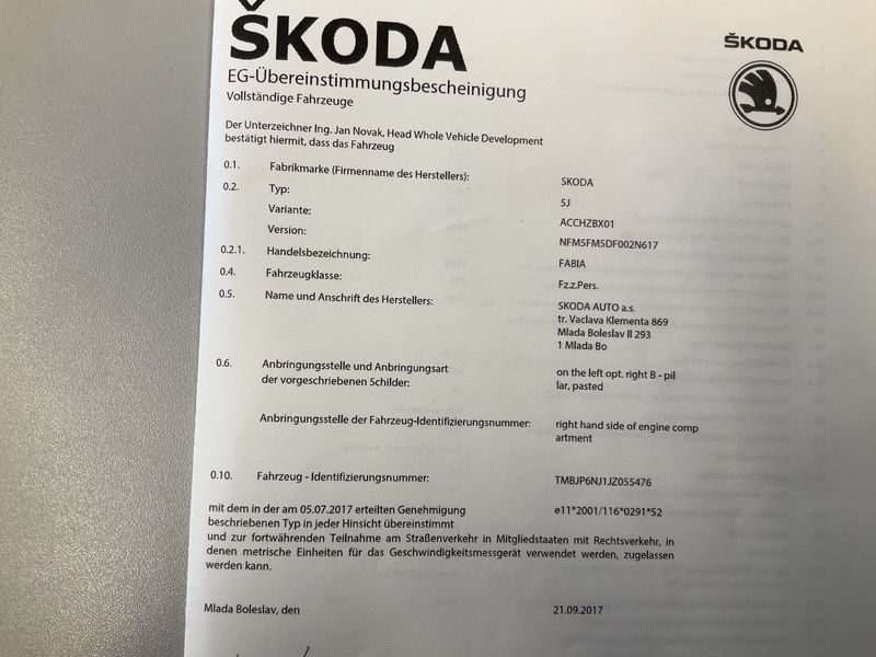 Skoda Fabia 1.0 TSI Cool Plus 2017 – снимка 22