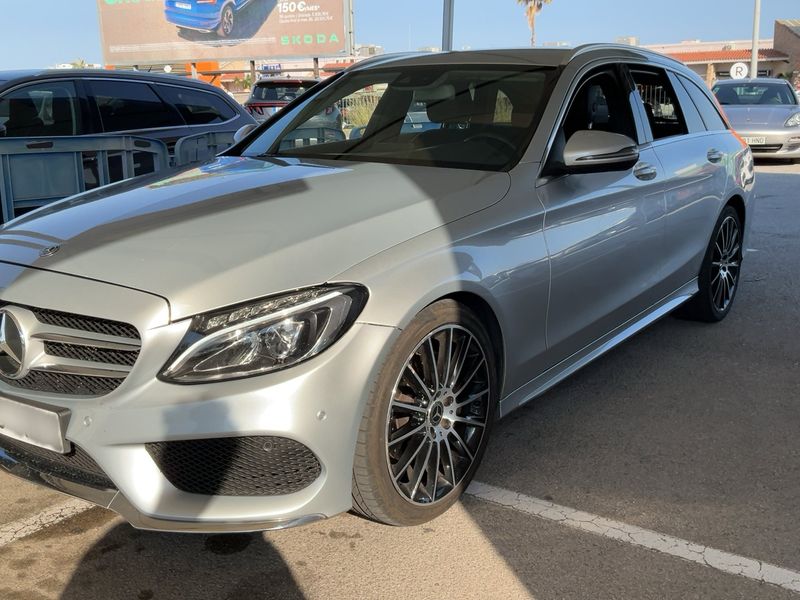 Mercedes-Benz C-Klasse C 220 d T BlueTEC AMG Line 2017 – снимка 2