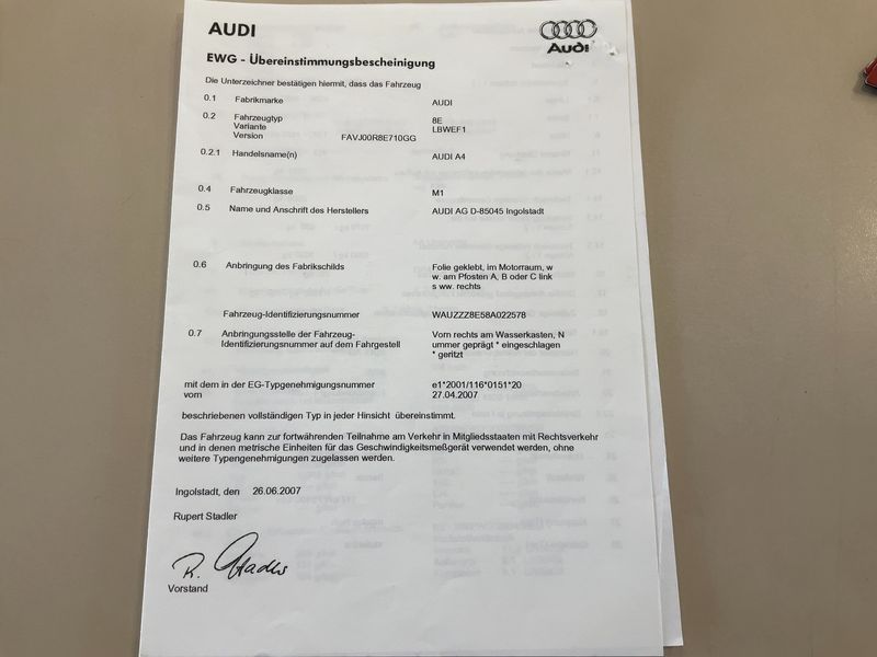 Audi A4 2.0 TFSI 2007 – снимка 22