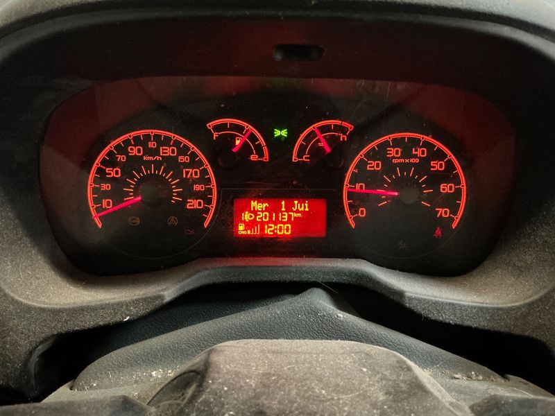 Fiat Qubo 1.4 Natural Power CNG Team 2012 – снимка на щета