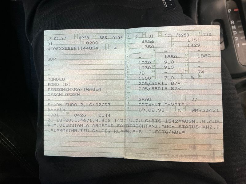 Ford Mondeo 2.5 V6 Ghia 1997 – снимка 5