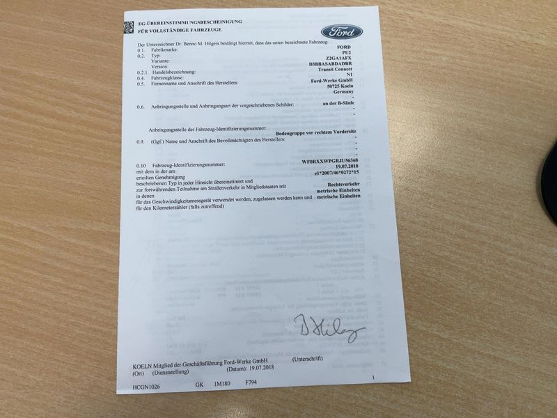 Ford Transit Connect 1.5 TDCi EcoBlue Kasten Trend 2018 – снимка 21