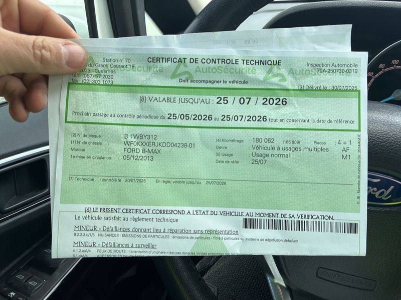 Ford B-Max 1.6 TDCi Titanium 2013 – снимка 16