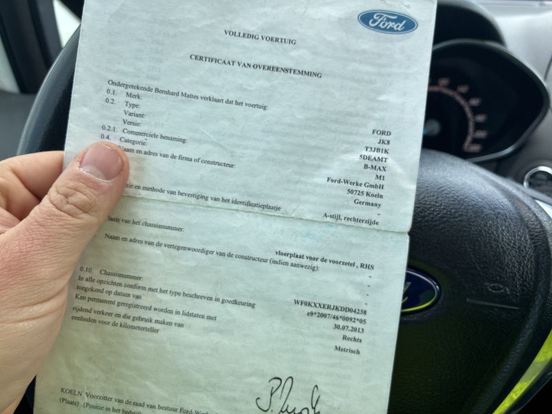Ford B-Max 1.6 TDCi Titanium 2013 – снимка 18