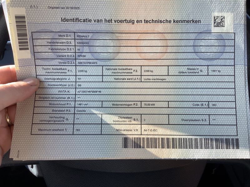 Renault Kangoo 1.5 BLUE dCi Rapid Maxi Extra 2020 – снимка 20