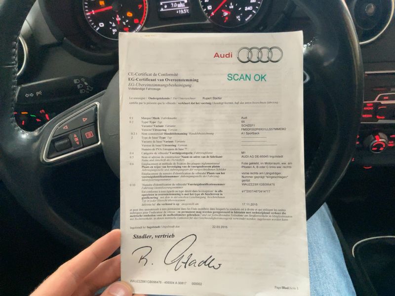 Audi A1 Sportback 1.0 TFSI 2016 – снимка 21