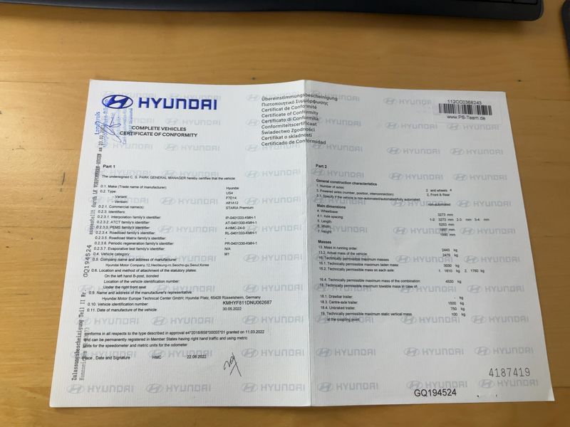 Hyundai Staria 2.2 CRDi Signature 4WD 2023 – снимка 22