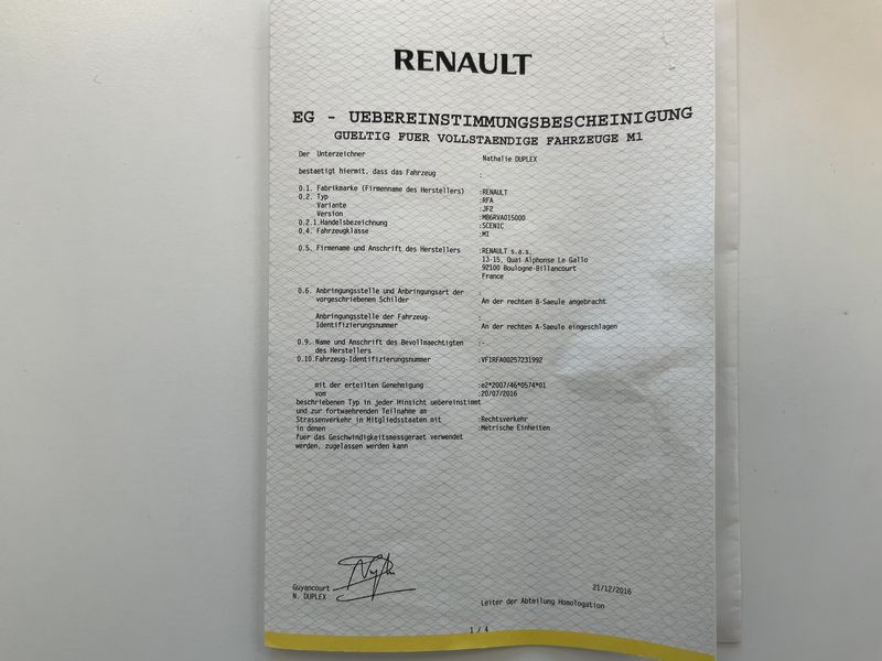 Renault Scenic 1.2 TCe Energy Experience 2017 – снимка 21