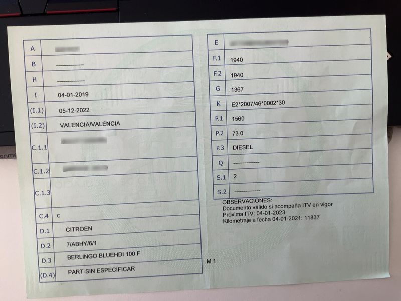 Citroen Berlingo 1.6 Blue-HDi L1 2019 – снимка 20