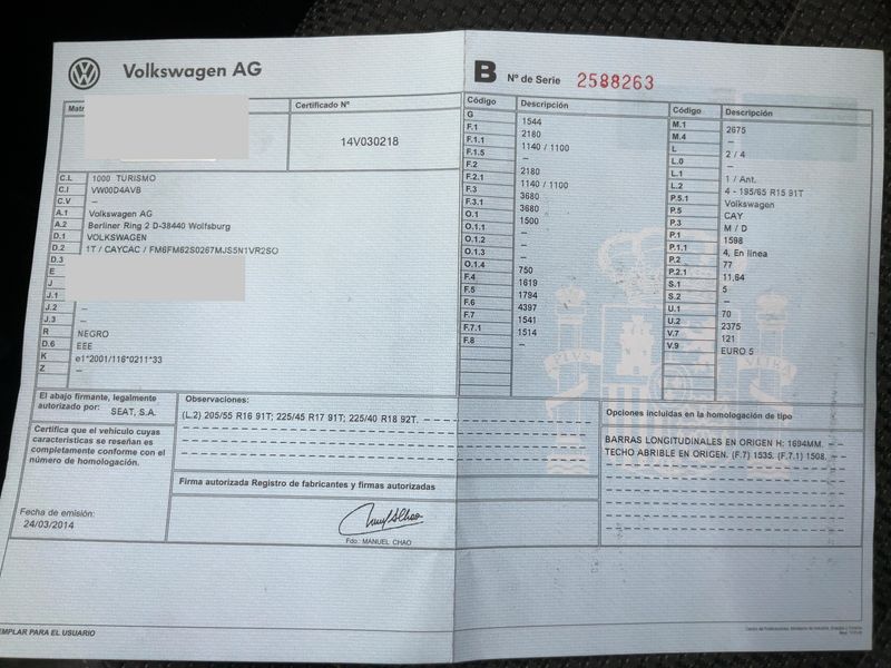 Volkswagen Touran 1.6 TDI Advance BlueMotion Tech 2014 – снимка 16