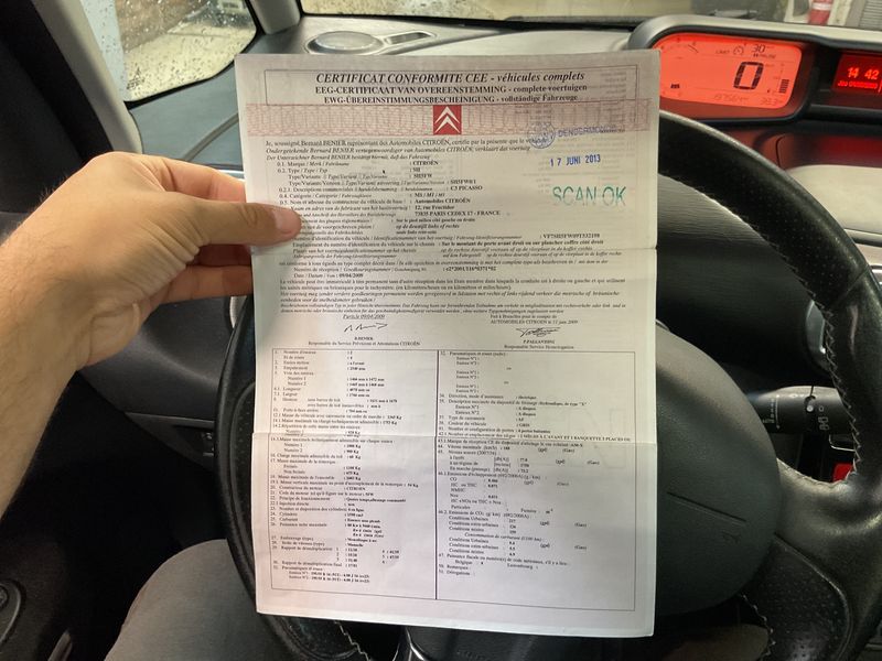 Citroen C3 Picasso 1.6 VTi Exclusive 2009 – снимка 6