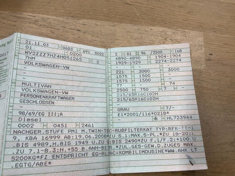 Volkswagen T5 Multivan 2.5 TDI 2003 – снимка 21