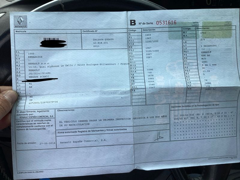 Renault Scenic 1.5 dCi Expression 2014 – снимка 6
