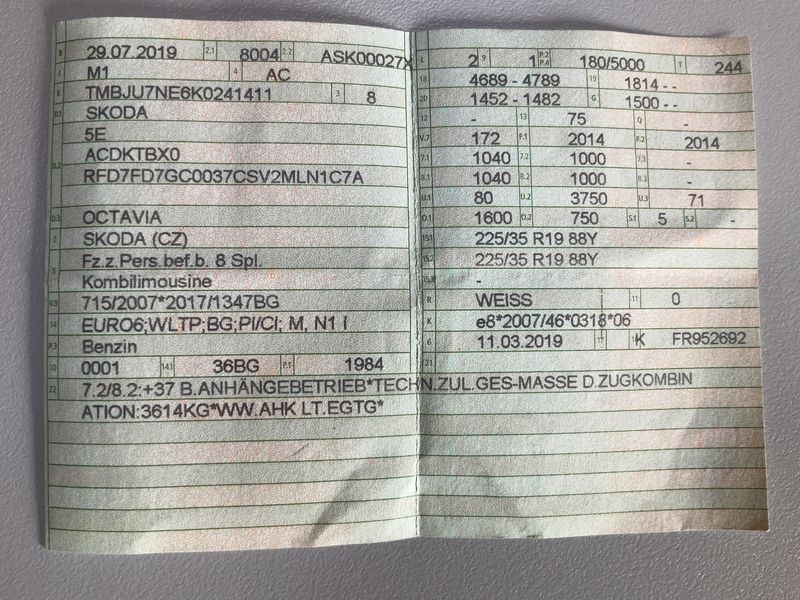 Skoda Octavia 2.0 TSI RS 245 2019 – снимка 21