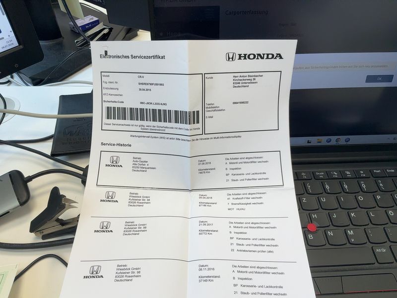 Honda CR-V 1.6 DTEC Executive 4WD 2015 – снимка 24