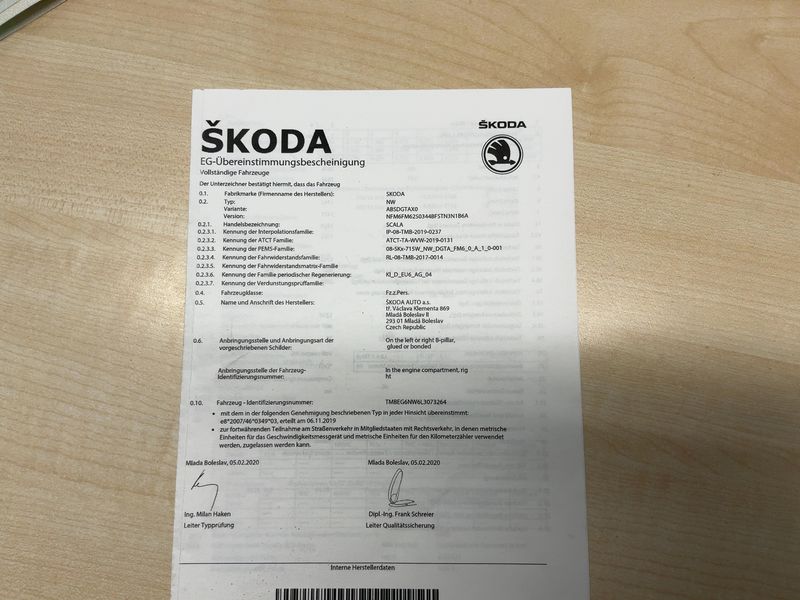 Skoda Scala 1.6 TDI Ambition 2020 – снимка 21
