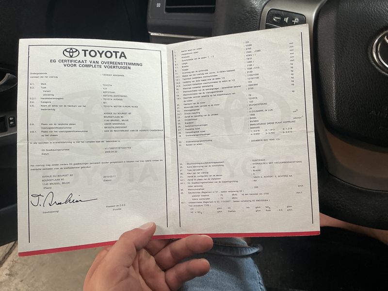 Toyota Avensis 2.0 D-4D Active 2011 – снимка 6