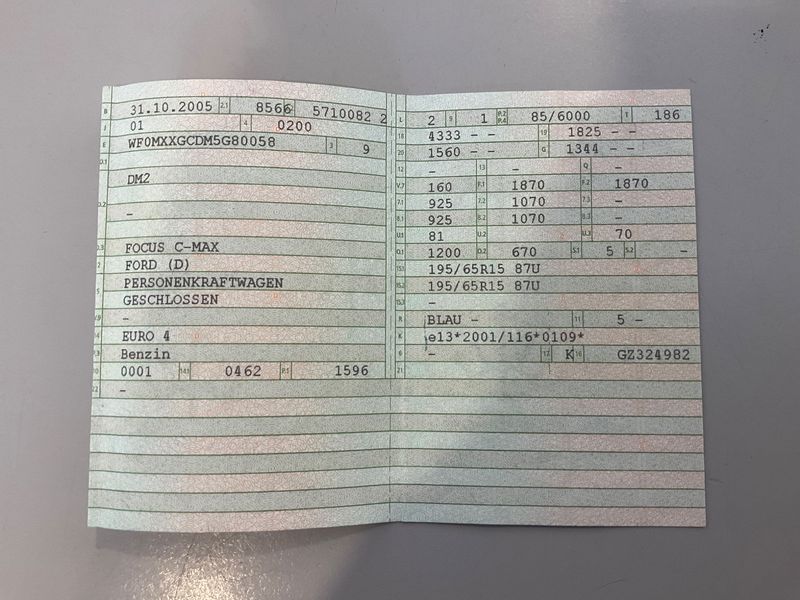 Ford C-Max 1.6 Ti-VCT Trend 2005 – снимка 5