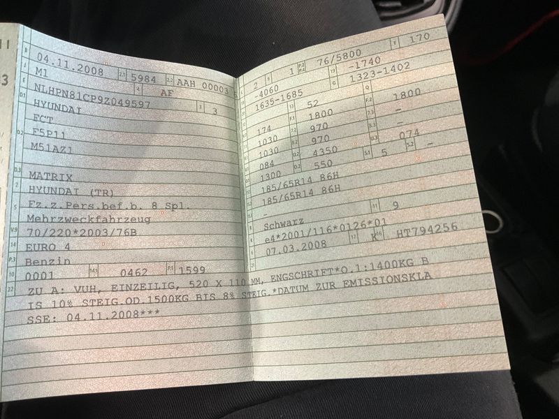 Hyundai Matrix 1.6 Comfort 2008 – снимка 5