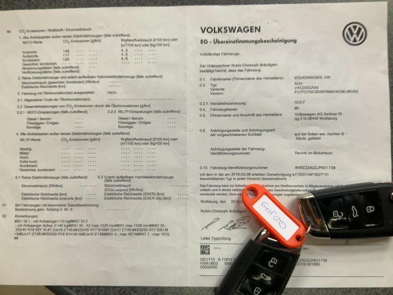 Volkswagen Golf VII 2.0 TDI GTD BlueMotion Tech 2018 – снимка 21